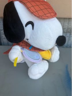 DETECTIVE SNOOPY PEANUTS PLUSH 2025 NYCC NEW YORK COMIC CON EXCLUSIVE 1000 PIECE