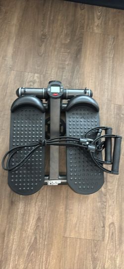 Stepper with resistance bands
