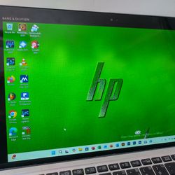 HP elite Touch Smart notebook tablet, long battery life, charger, Windows 11 Pro office 365 + More $250