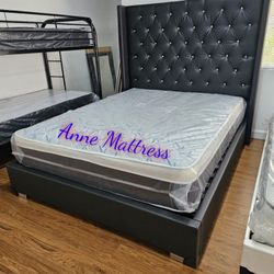 NEW QUEEN PILLOW TOP MATTRESS AND BOX SPRING