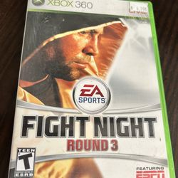 Xbox 360 Fight Night Round 3 Complete 
