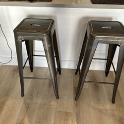 4 Industrial stools  $45