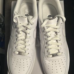 Nike Air Force 1 white for men, size 11.5 NWB