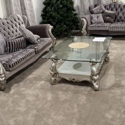 Cintel traditional velvet couches 