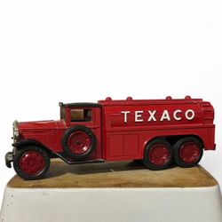 1990 Texaco Fire Truck Coin Bank