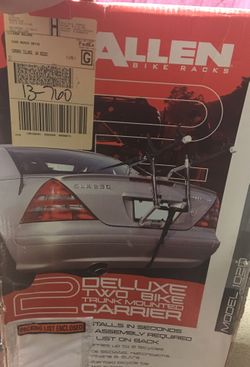2 deluxe bike rack