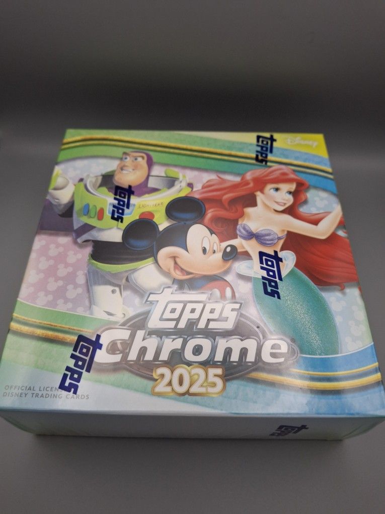 Topps Chrome Disney 2025 Monster Box
