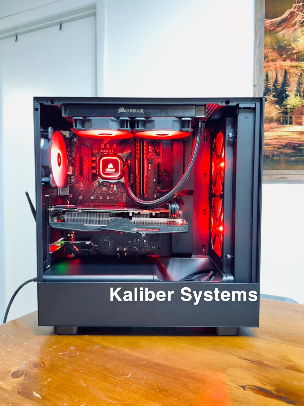 Custom Gaming Computer with Intel i5 9600K, 1070 GTX Ti, 512GB SSD