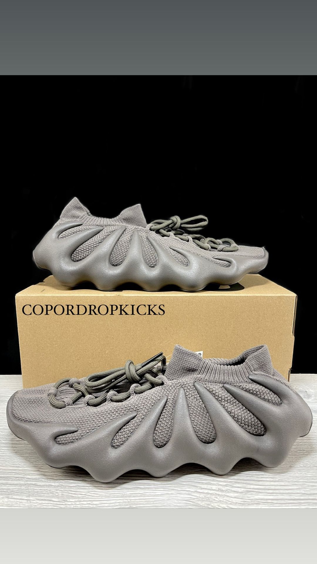 adidas gazelle silver green womens Adidas Yeezy 450 'Cinder' – DripClub main image 0