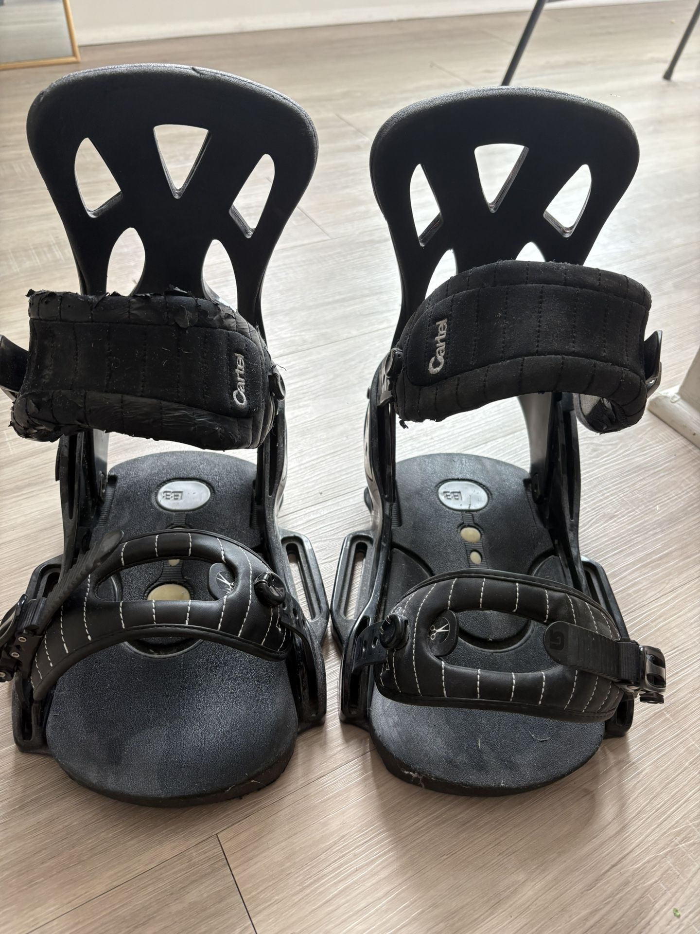 Old School Burton Cartel Est Bindings