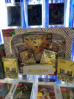 BRAND NEW-SEALED-Pokemon TCG: Scarlet & Violet 151 Zapdos EX Collection Box