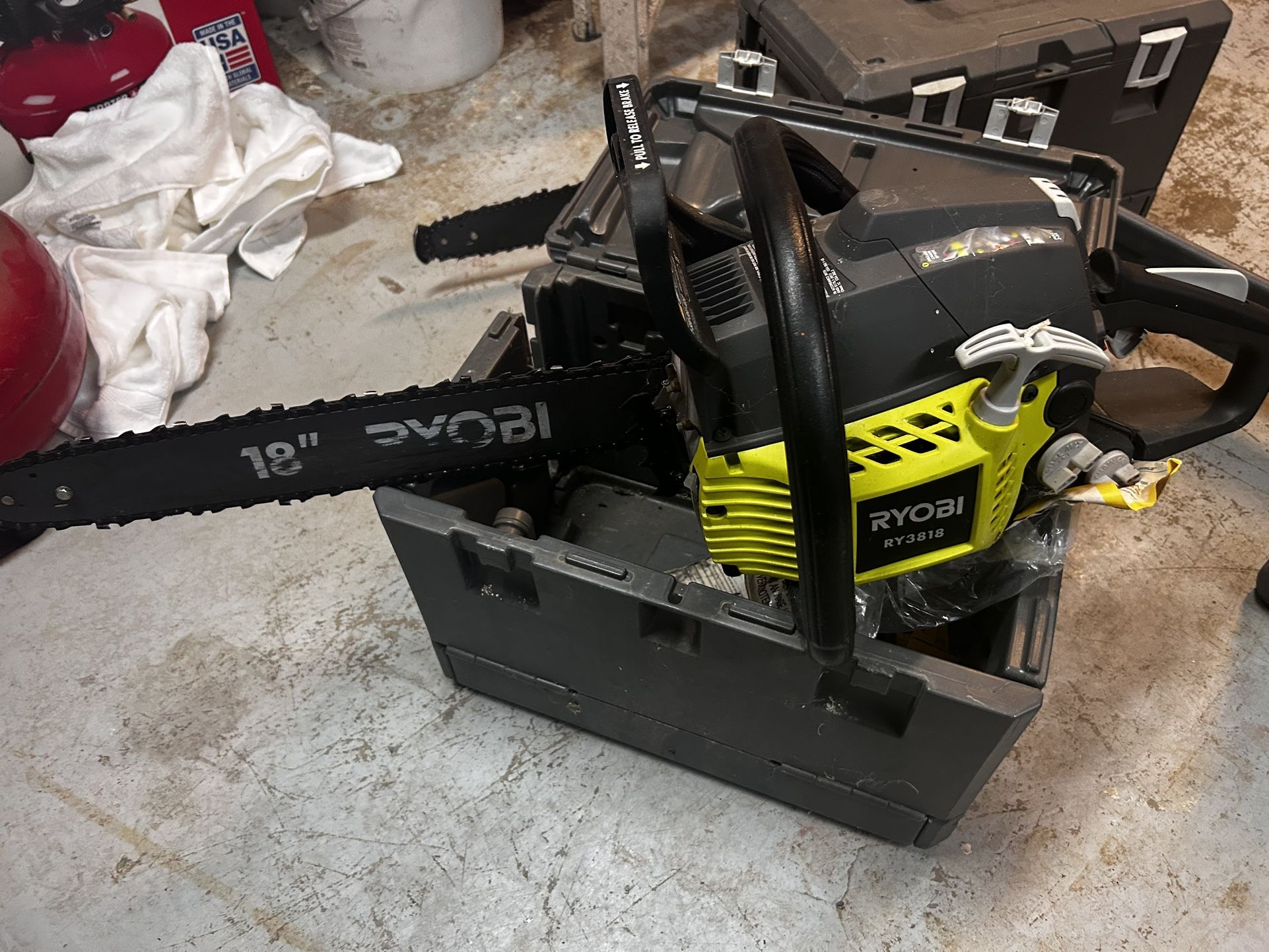 How To Operate A Ryobi Chainsaw Models RY3716 RY3714 Safety, 57 OFF