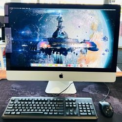 Apple IMac 27” 2020 6CORE i5 16GB 256GB Radeon Pro 5300M 4GB VRAM Crack Glass