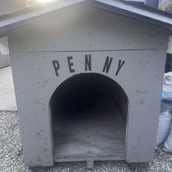 Solid wood Dog House