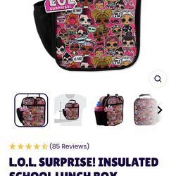Two L.O.L Lunch Boxes