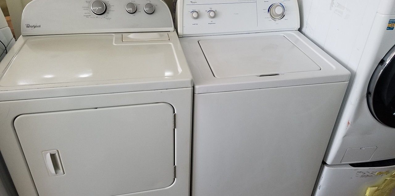 Washer and dryer