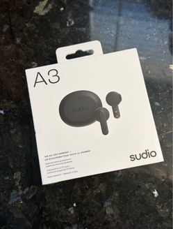 A3 Earbuds with charging case
