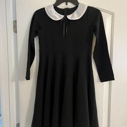 Wednesday Girl Dress Size6 Halloween Costume