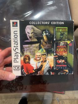 PlayStation 1 Eidos Collectors' Edition box set