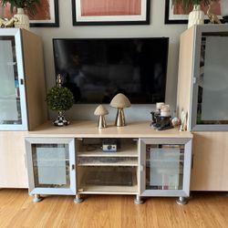 Entertainment Center Tv Stand Console Cabinets