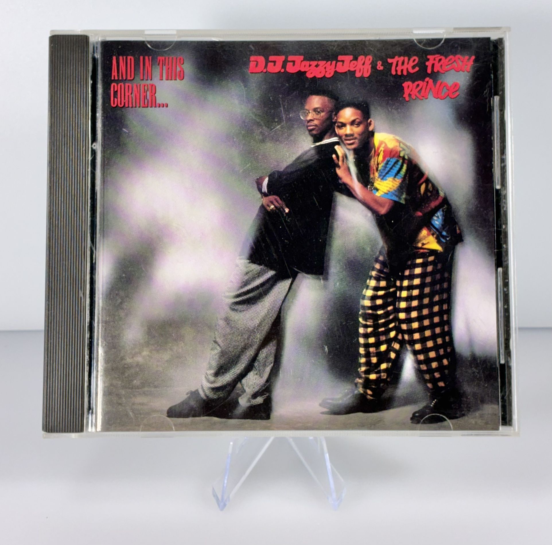 Dj Jazzy Jeff & the Fresh Prince "And in This Corner" Vintage 1989 BMG CD Tested