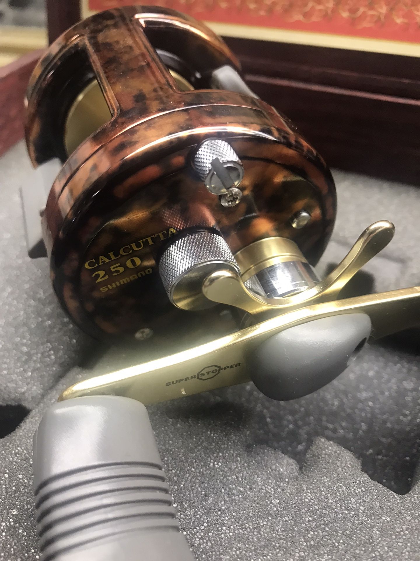 calcutta 250 fishing reel SHIMANO CALCUTTA STOGIE NO.250 SPECIAL EDITION for Sale in San Diego, CA