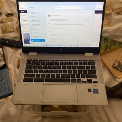 HP Chromebook x360 14A-CA0036TG 14" Touchscreen HD Intel Celeron N4020 1.1 GHz up to 2.8 GHz 4 GB RAM 64 GB eMMC Intel UHD Graphics 600 Chrome OS