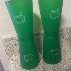 The Augusta National Golf Green Cups(set Of 4)