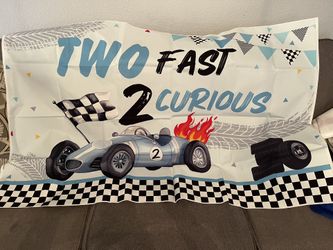 Two Year Old Birthday Banner