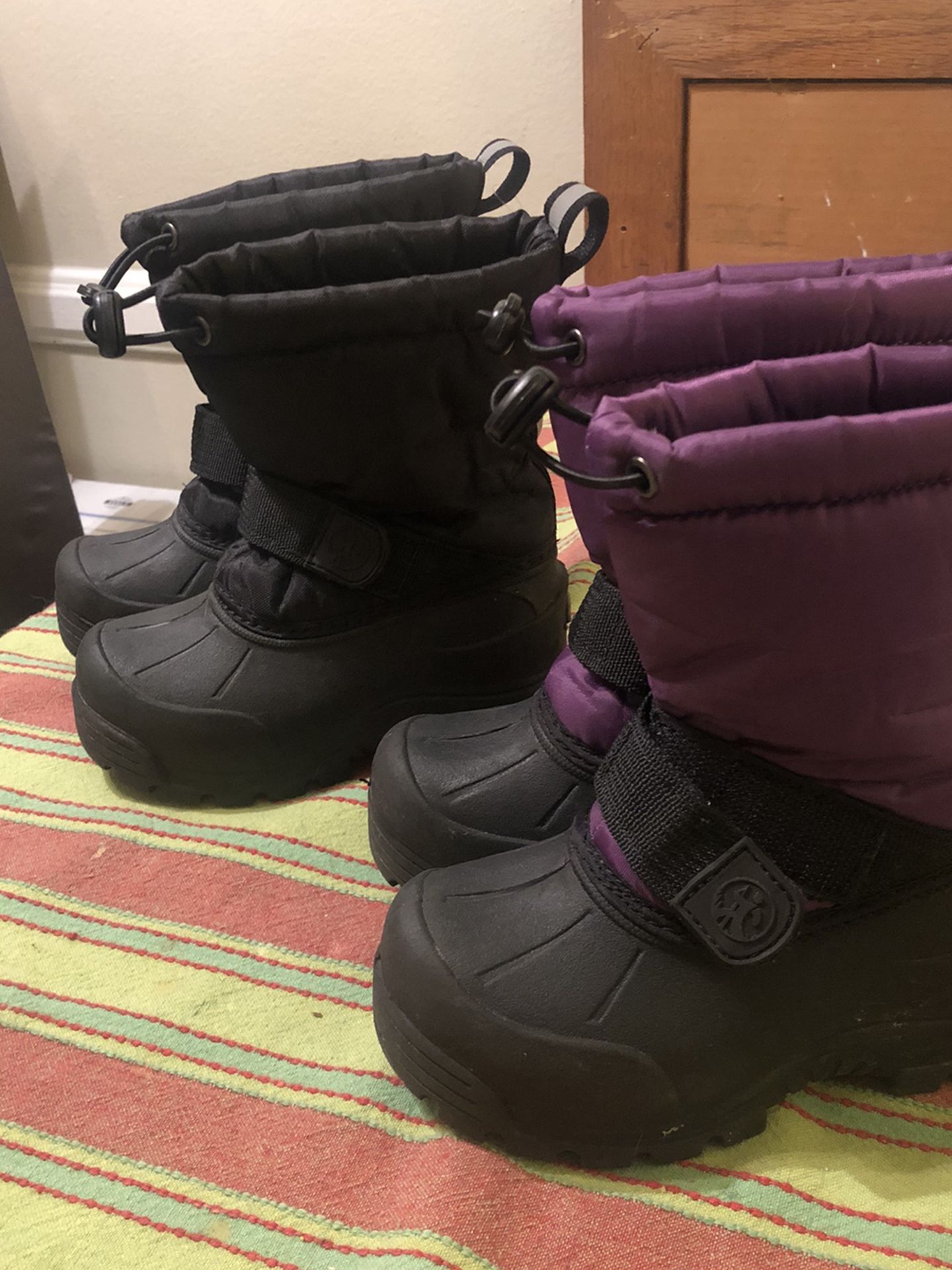 Toddler size 8 Snow Boot $10 Each Only The Purple Are Available