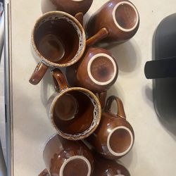 Set Of 8 Coffee Cups 