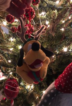 Disney Parks Pluto Christmas Ornament