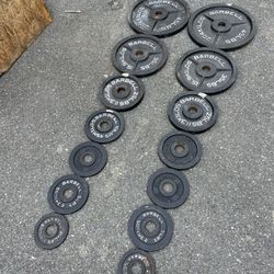 2” Full Olympic Weight Plate Set