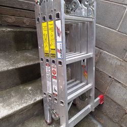 Osha Certified Folding Aluminum Ladder 