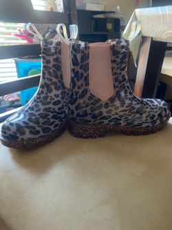 BOTAS DE LLUVIA PARA NIÑA SIZE:13/1