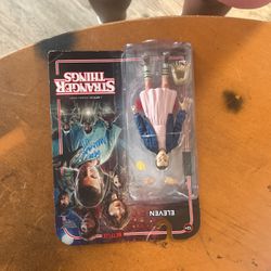 Stranger Things Signed Action Figure Collectible 