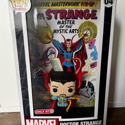 Funko Pop Comic Covers Marvel Dr. Doctor Strange #04 Master of the Mystic Arts