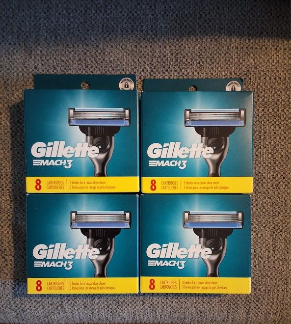 Gillette Mach3 Cartridges