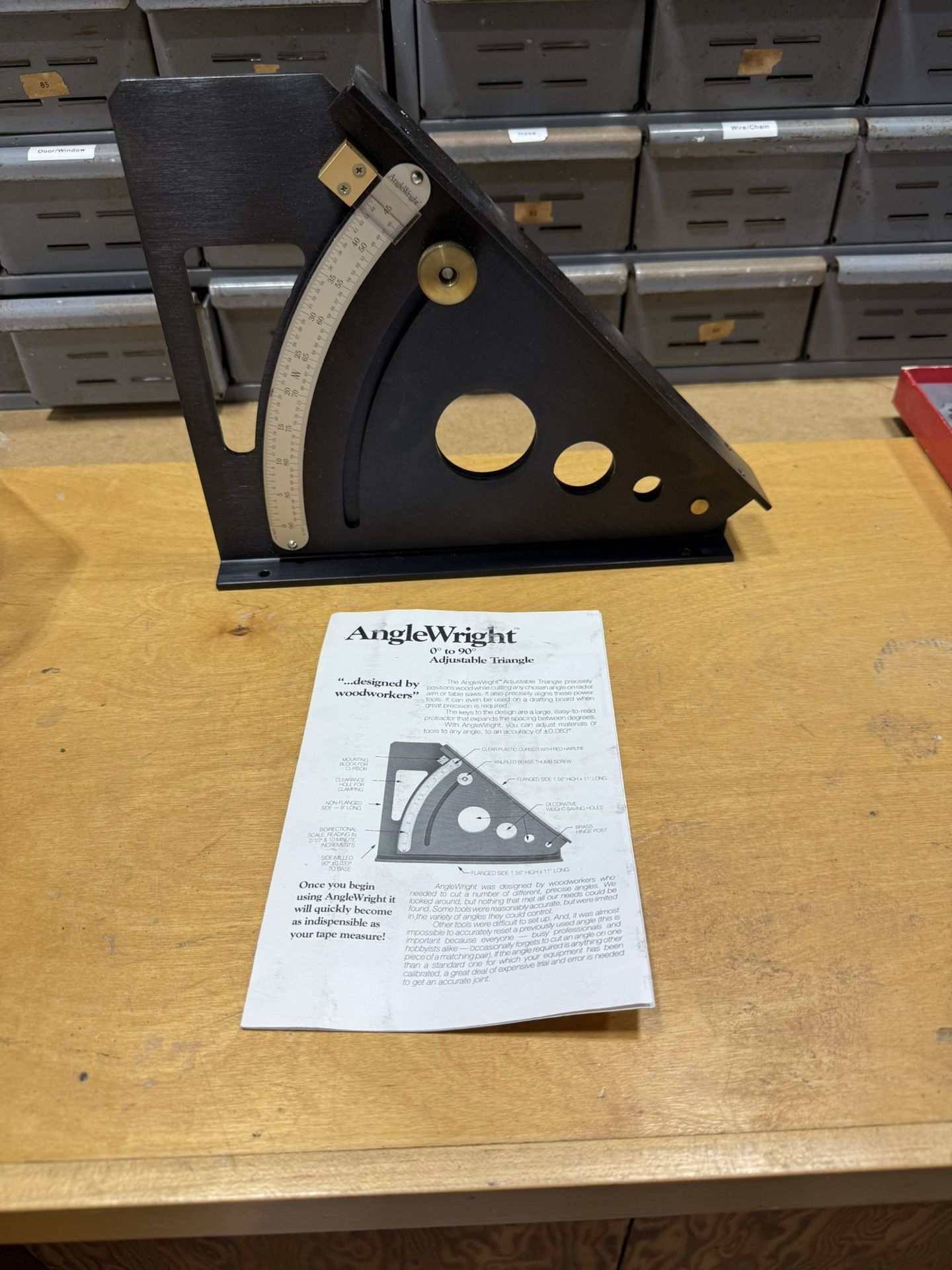Woodworker Anglewright Adjustable Angle