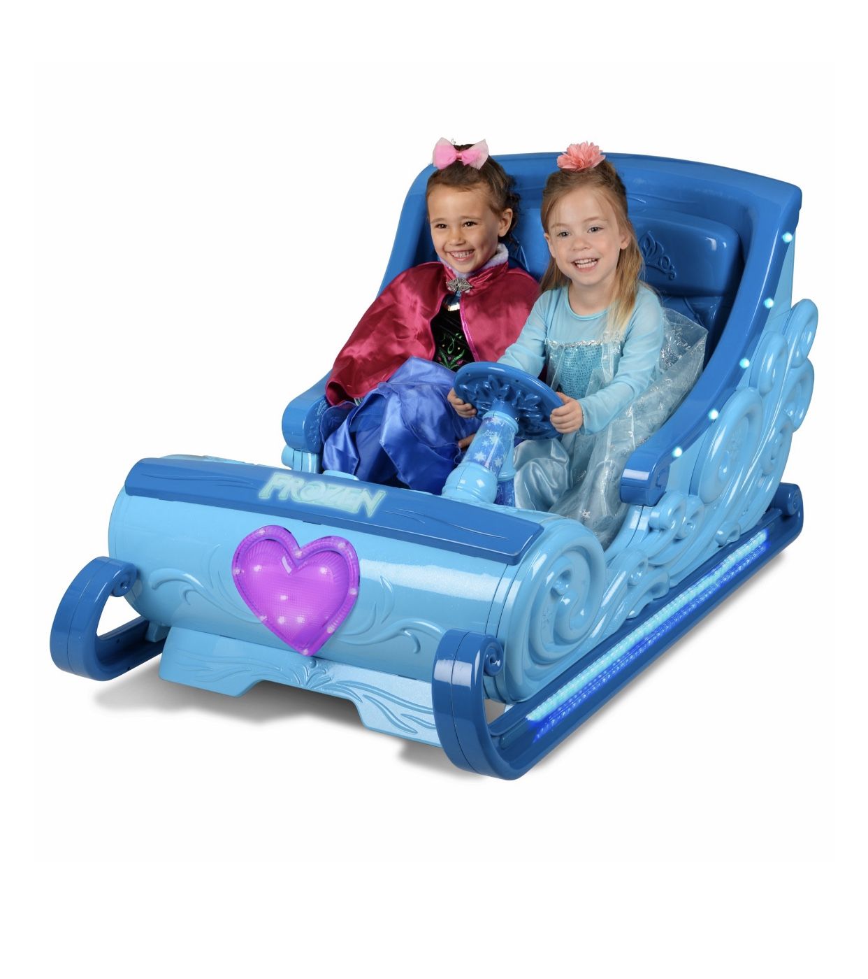 New in box Disney frozen 2 battery operated sled ride on