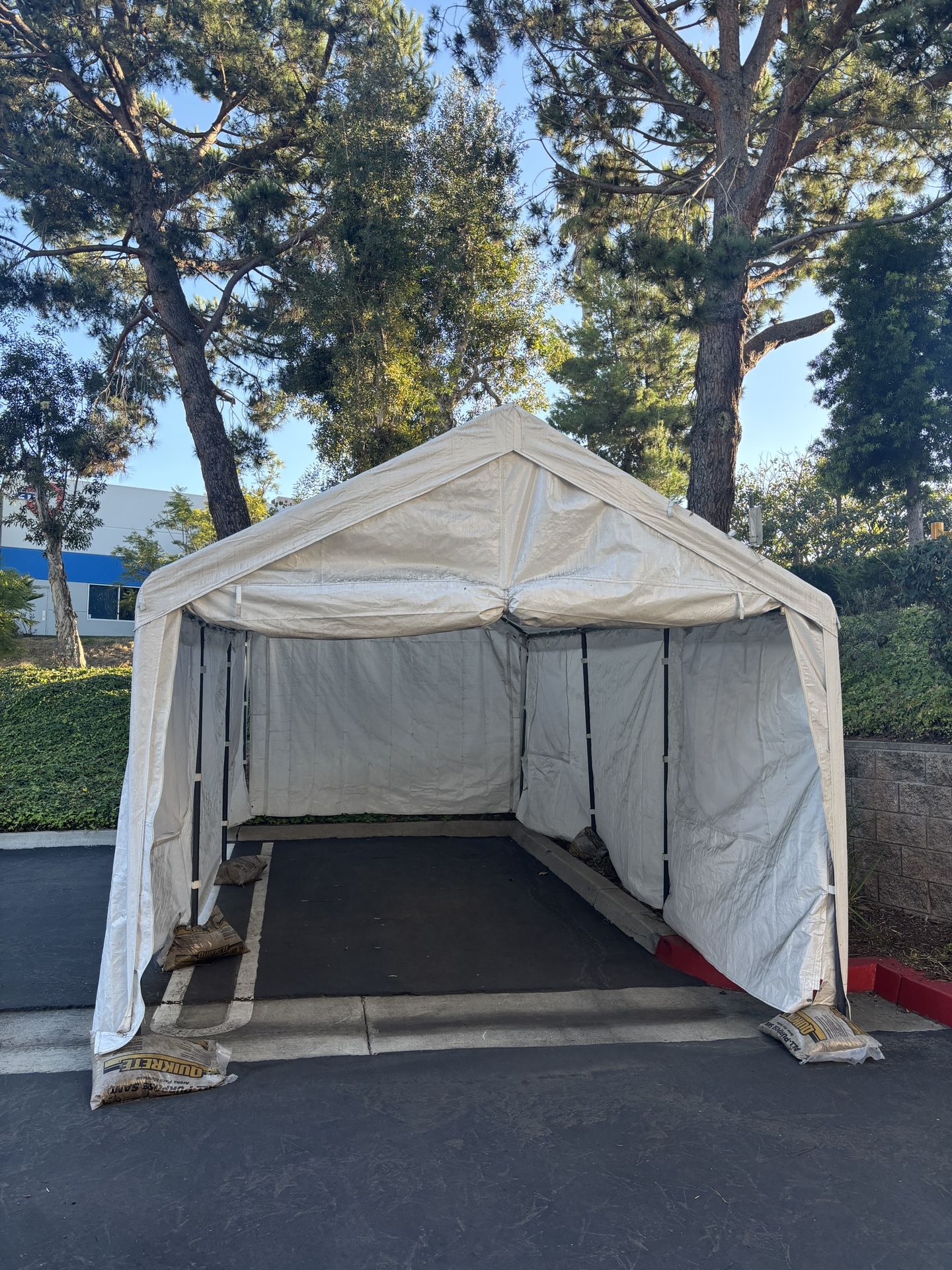 Heavy Duty Canvas Carport