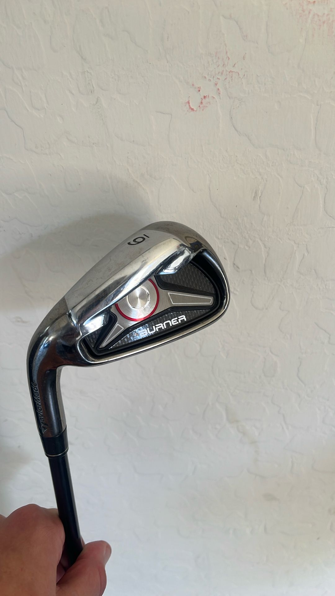 LEFT HANDED Iron Set Taylor made Burners 35-36 Inch Good Golf Clubs