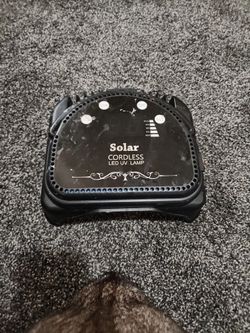 Solar Cordless LED UV Nail Lamp