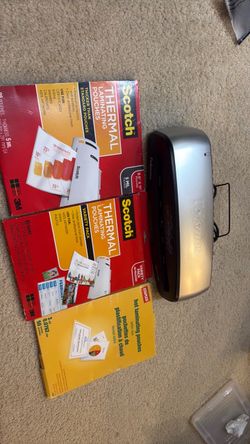 Fellowes Laminator with Laminating Pouches Bundle