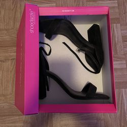 Shoe Dazzle Heels Black 