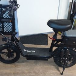 GQ8 E-Bike/Electric Scooter w/Seat
