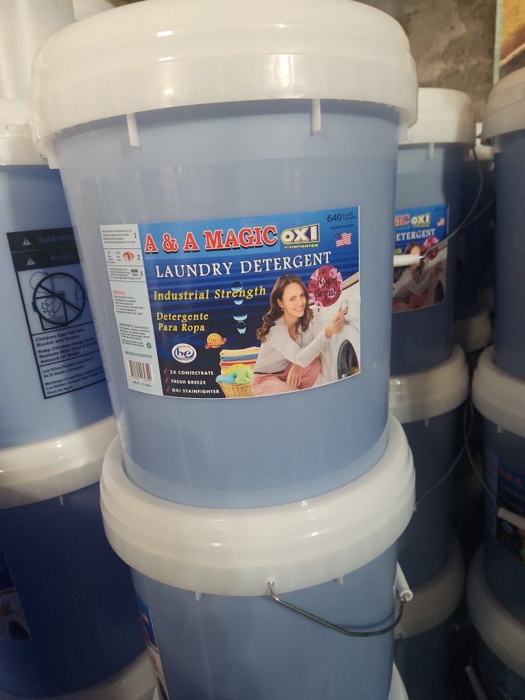 Blue Laundry Detergent W/ Rose Scent