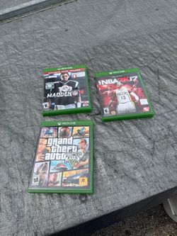 Vtg XBOX ONE Empty Game Boxes Lot of 3 with Paperwork OBO