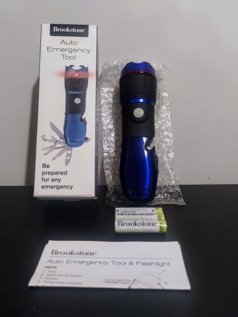 Brookstone Auto Emergency Tool