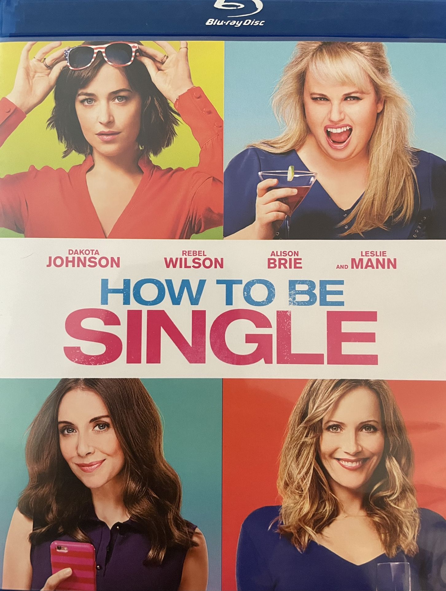 How To Be SINGLE (Blu-Ray + Digital-2016) Dakota Johnson + Leslie Mann!